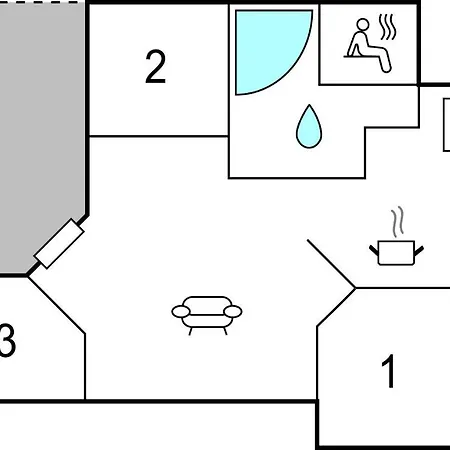 Stunning In Sydals With Sauna Feriehus Sonderby (Sonderjylland)